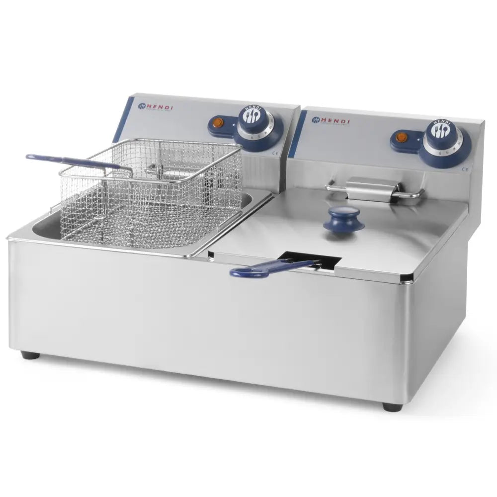 Dobbel Fritøse Blue Line 230v 2x3300w 2x6l - 1