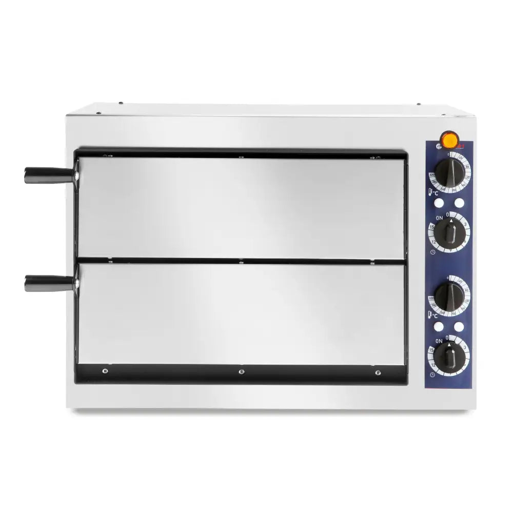 Dobbel Pizzamaker Basic 2/32 2 Pizzaer 2400w - Hendi 226872