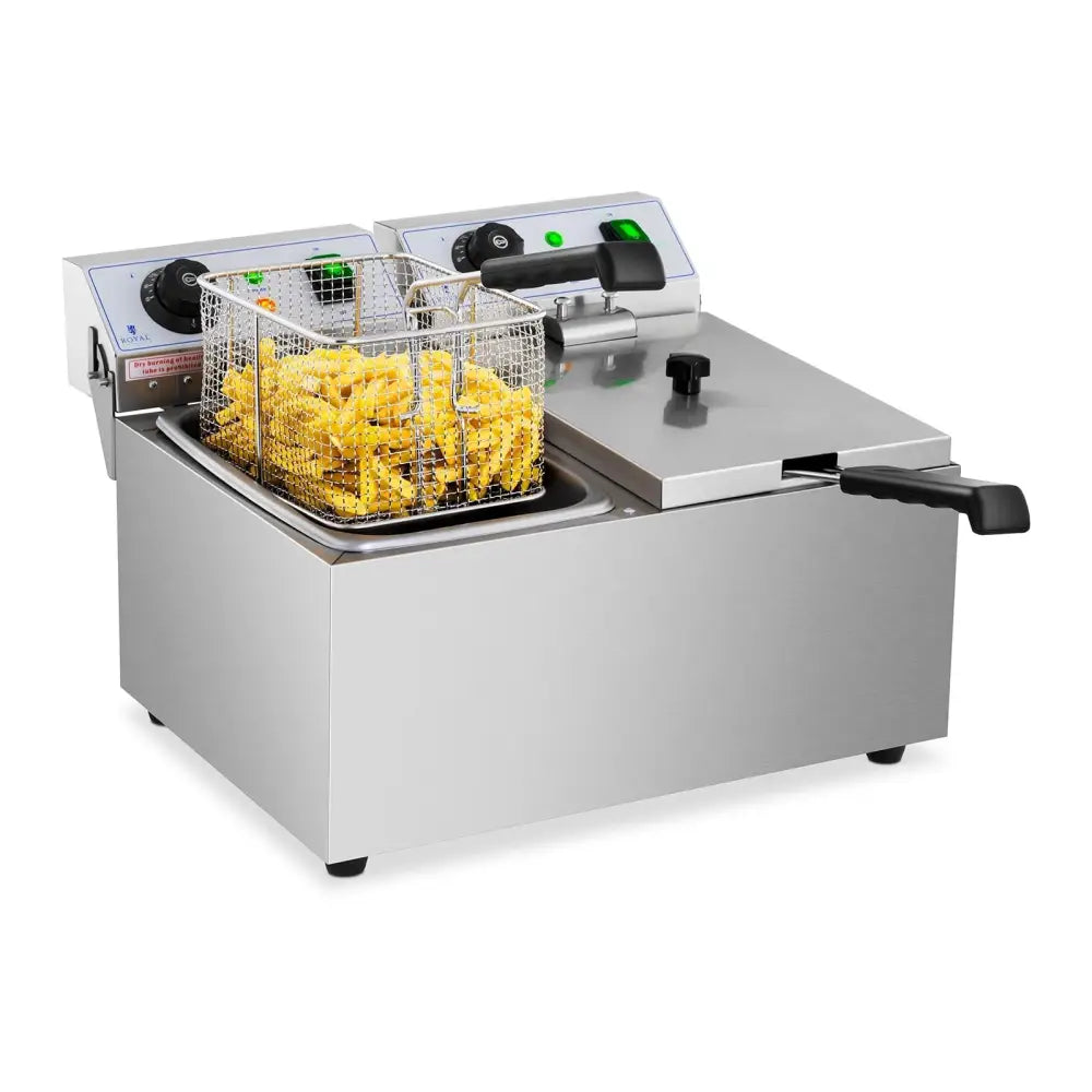 Dobbelt Elektrisk Gastronomisk Friter Koker 230v - 2