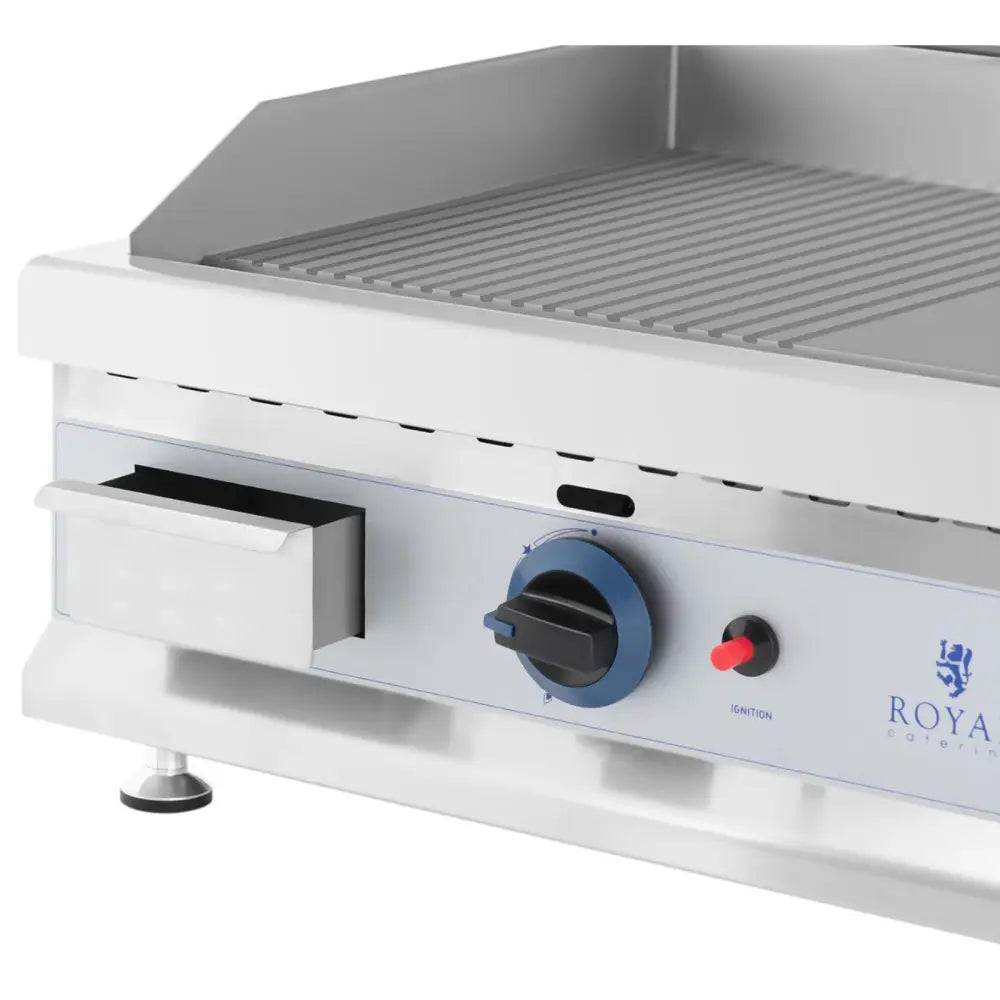 Dobbelt Glatt Og Riflet Gassgrill For Naturgass - 3