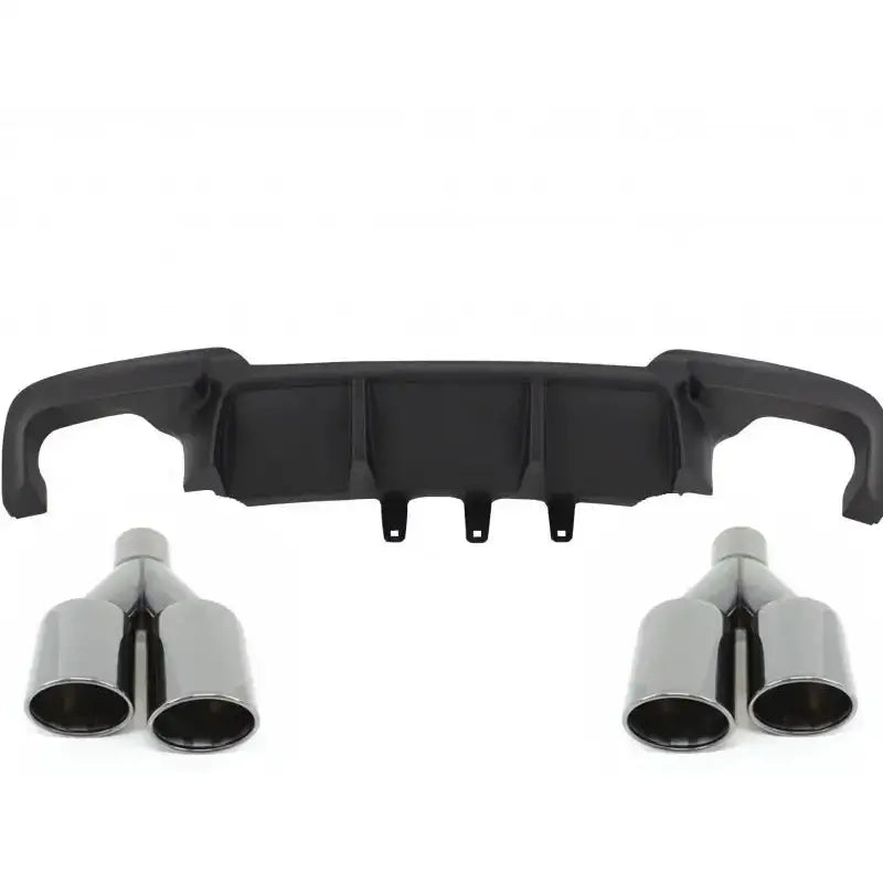 Double Outlet Air Diffuser Suitable for Bmw F10 F11 5 Series (2011-2017) M-performance Design With Exhaust Muffler Tips