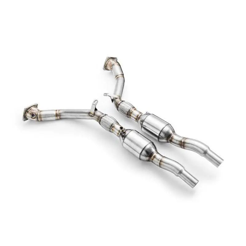 Downpipe Audi A6 S4 S6 Rs4 B5 Allroad C5 2.7 t + Lyddemper - 2