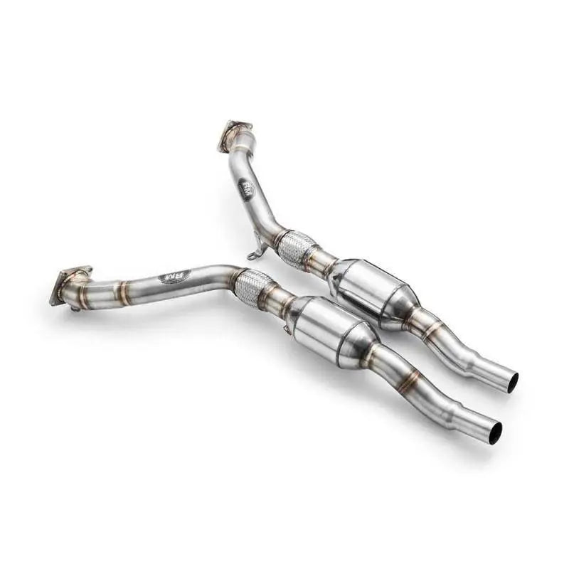 Downpipe Audi A6 S4 S6 Rs4 B5 Allroad C5 2.7 t + Lyddemper - 3