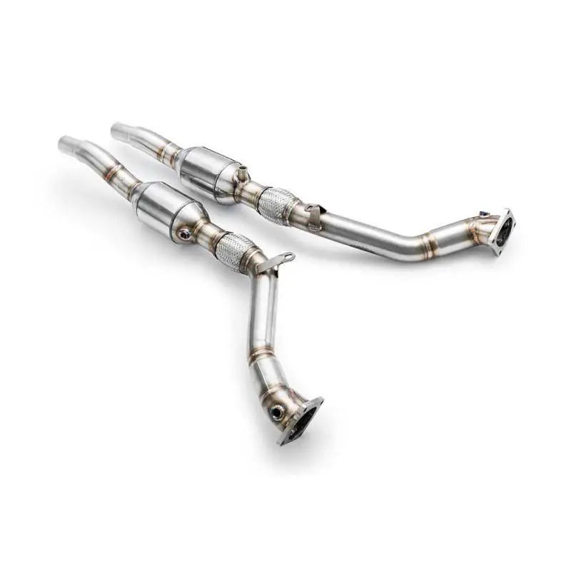 Downpipe Audi A6 S4 S6 Rs4 B5 Allroad C5 2.7 t + Lyddemper - 4
