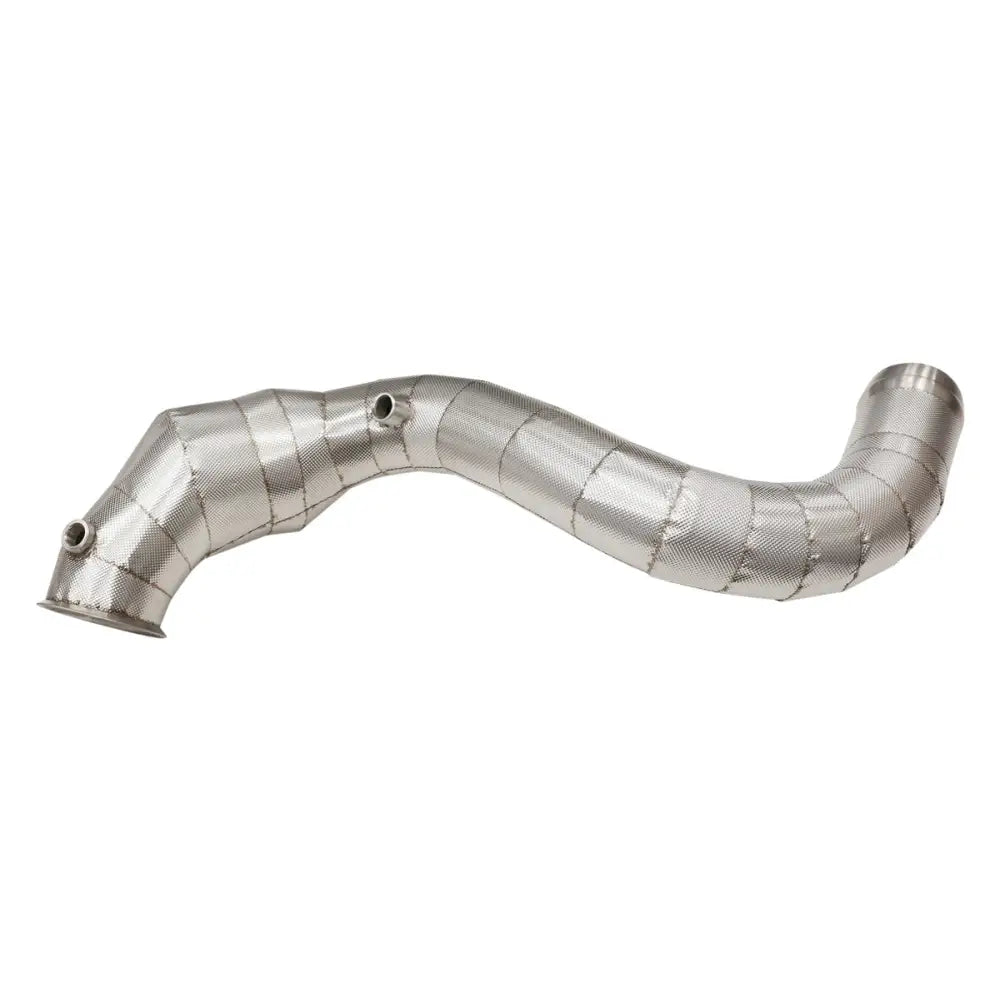 Downpipe Mercedes Benz Glc63 M177 18 + Cat 200 + Heat Shield - 1