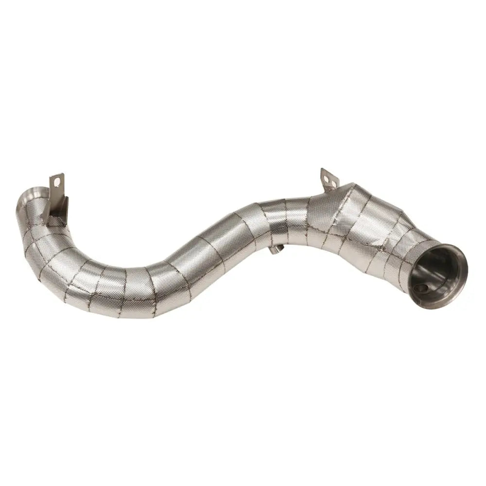 Downpipe Mercedes Benz Glc63 M177 18 + Cat 200 + Heat Shield - 2