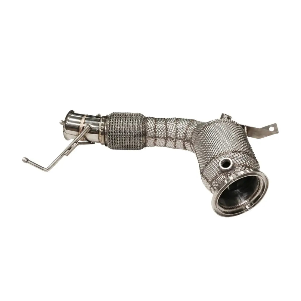 Downpipe Mini Cooper s F56 2.0t Decat + Heat Shield - 1