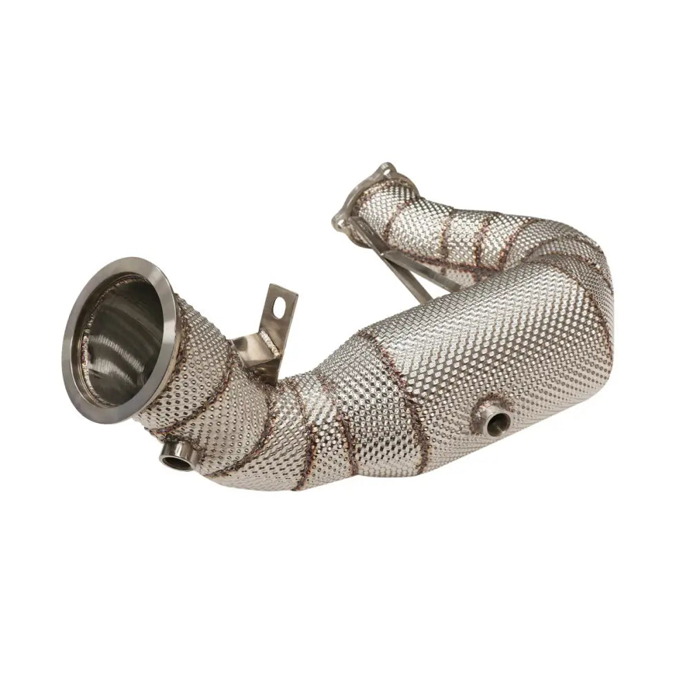 Downpipe Porsche Macan s Turbo 14 + Heat Shield - 2