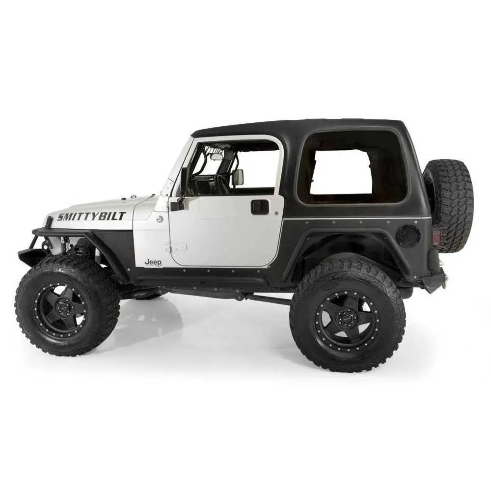 Drivstoffpåfyllingslokk Av Aluminium Black Smittybilt - Jeep Wrangler Lj 04-06 - 6