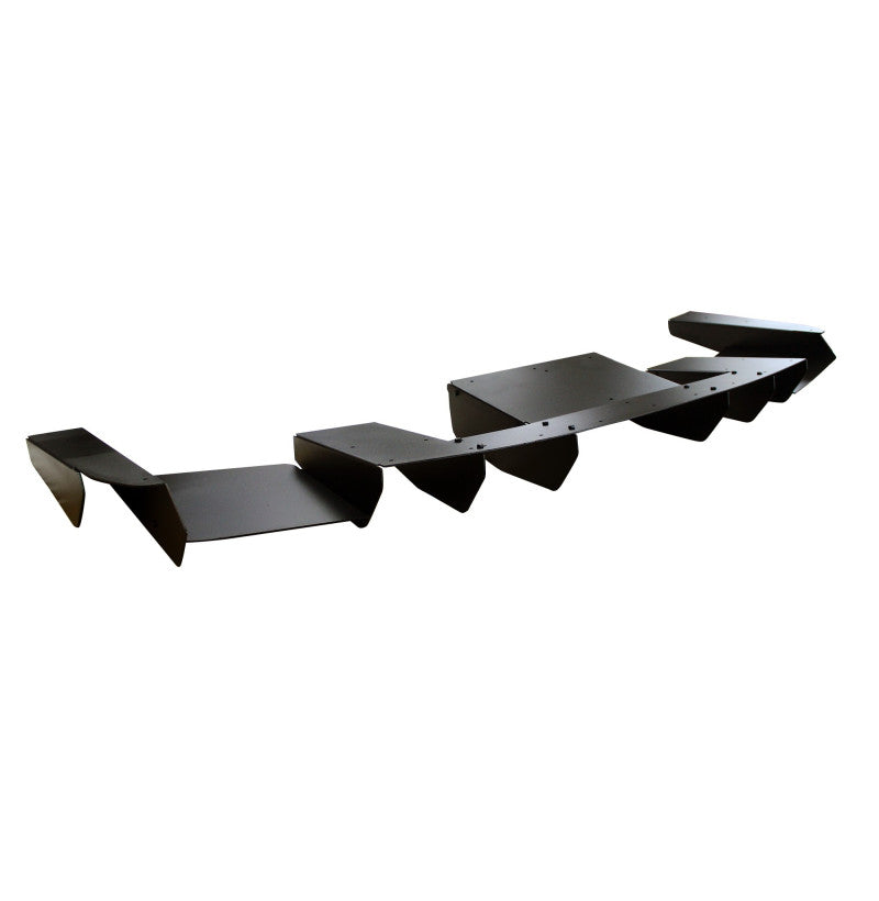 Aluminium diffusor for BMW E46 sedan med M-pakke støtfanger