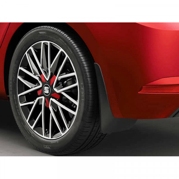 VAG OEM skvettlapp til Seat Ibiza (6F) / Black - sett 2 stk. – ABS Automotive