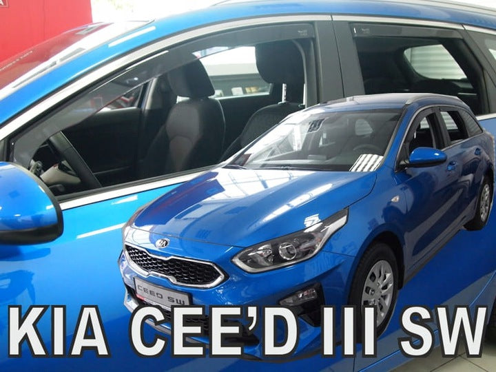 Heko vindavviser til Kia CEE`D III 5-dørs – PMMA Plexi