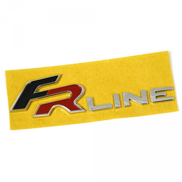 Emblem/logo til Seat Alhambra (7N) > Chrome / Red / Black i krom, rød og svart for bakluke
