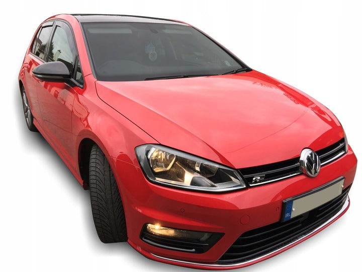 Heko vindavviser til Vw Golf VII / e-Golf / Golf GTE / sett 4 stk. – PMMA Plexi materiale