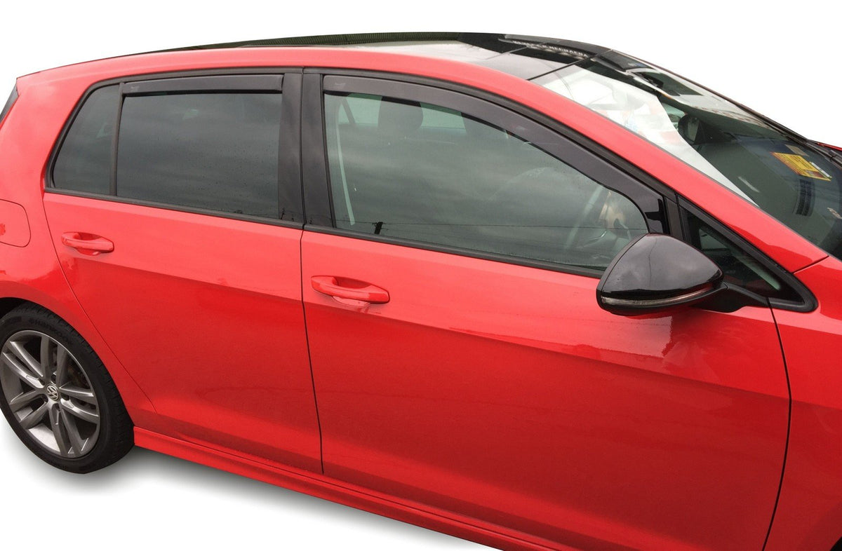 Heko vindavviser til Vw Golf VII / e-Golf / Golf GTE / sett 4 stk. – røykfarget design