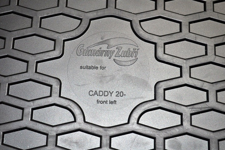 Gulvmatter Vw Caddy V (2020-) – Luktfrie gummi - detaljer
