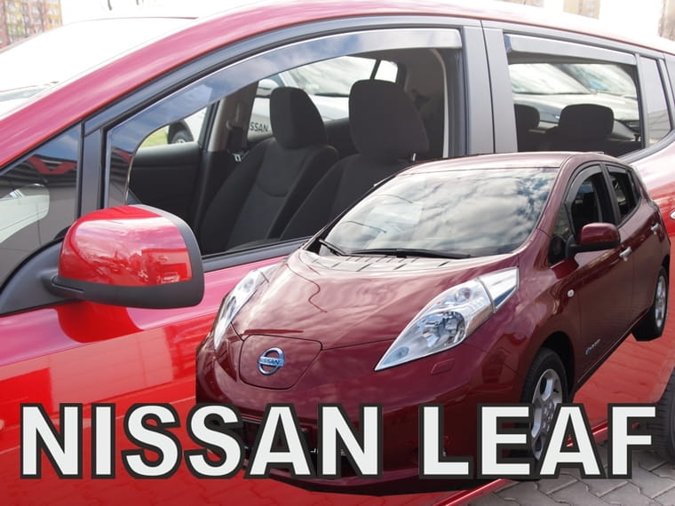 Heko vindavviser til Nissan Leaf I (ZE0) / sett 4 stk. – PMMA Plexi