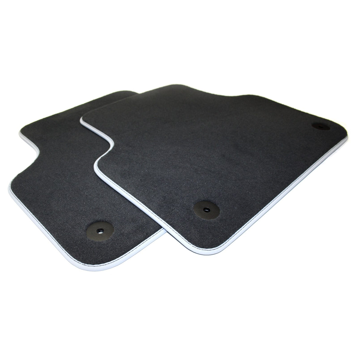 VAG OEM stoff gulvmatter til Audi Q7 II 4M 2015– sett ovenfra