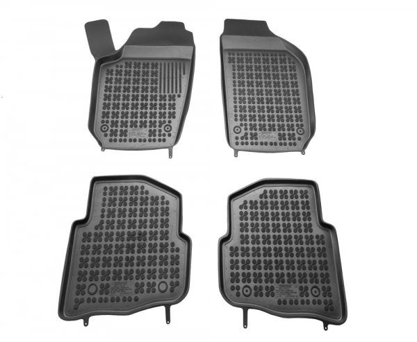 Rezaw-Plast gummimatter til Seat IBIZA III (2002-2008) med 30mm høykant – svart sett med 4 matter
