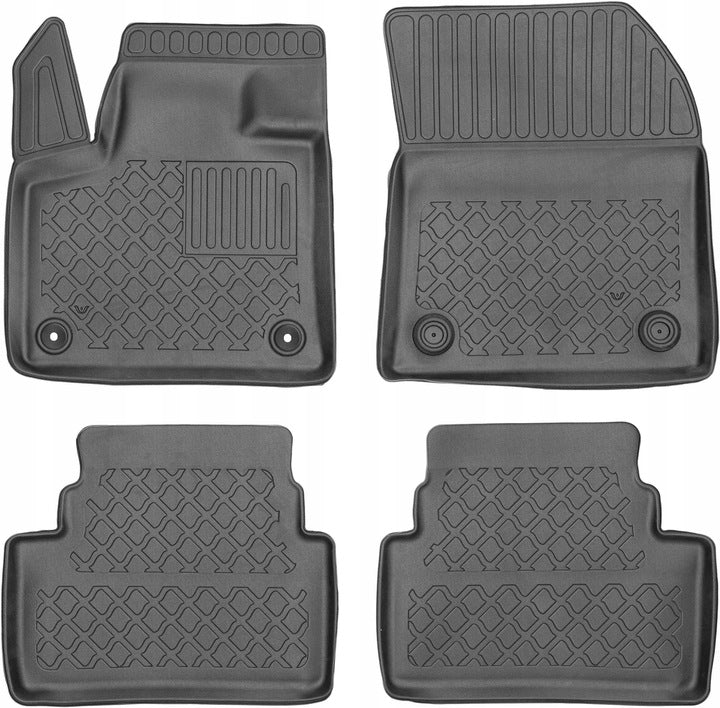 Gulvmatter Citroen C5 Aircross Plug-in (2020-2025) – TPE antiskli luktfrie gummi - nærbilde