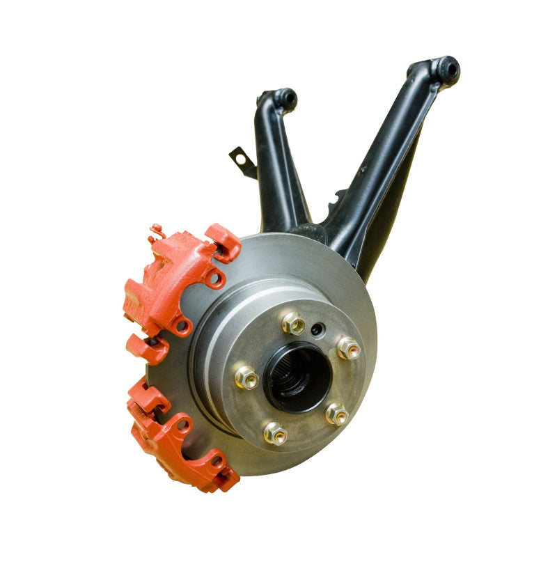 Komplett bremseadapter sett bakaksel BMW E36 Compact med monteringsbolter for motorsport