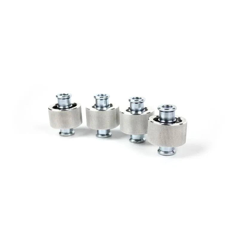 Komplett sett med 4 aluminium uniball-bøssinger til BMW E36 E46 Z4 bakre fjæring