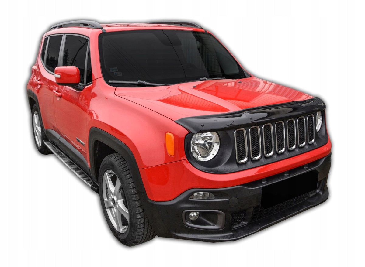 Scoutt panserbeskytter i akryl til Jeep Renegade (2014-) med enkel montering og steinsprutbeskyttelse