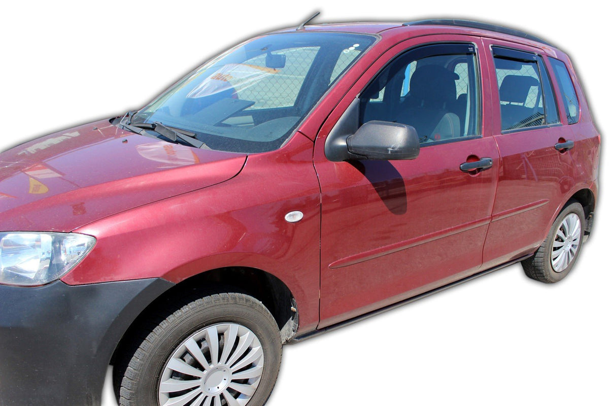 Heko vindavviser til Mazda 2 – PMMA Plexi materiale