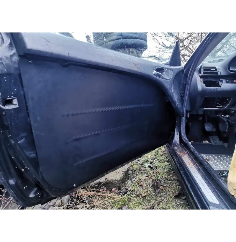 CNC-skårne bakre interiørpaneler i aluminium for BMW E46 Coupe drifting