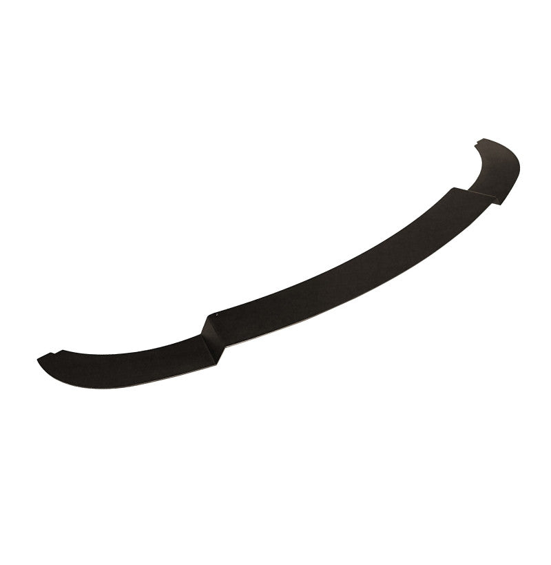 BMW E46 front splitter i aluminium for M-pakke støtfanger – sett forfra før montering