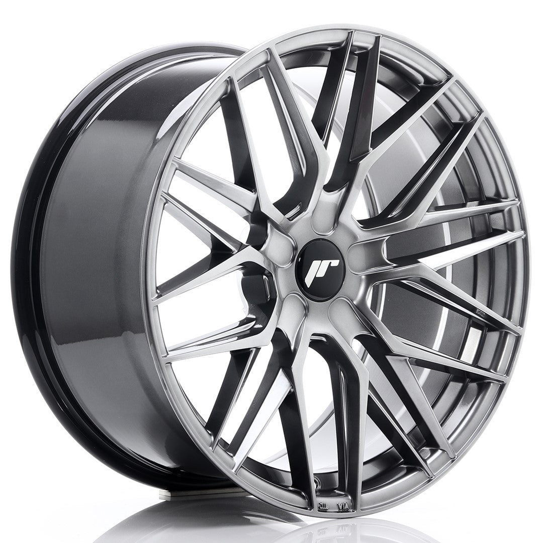 Felg JR Wheels JR28 19x9,5" Hyper Black – sett forfra