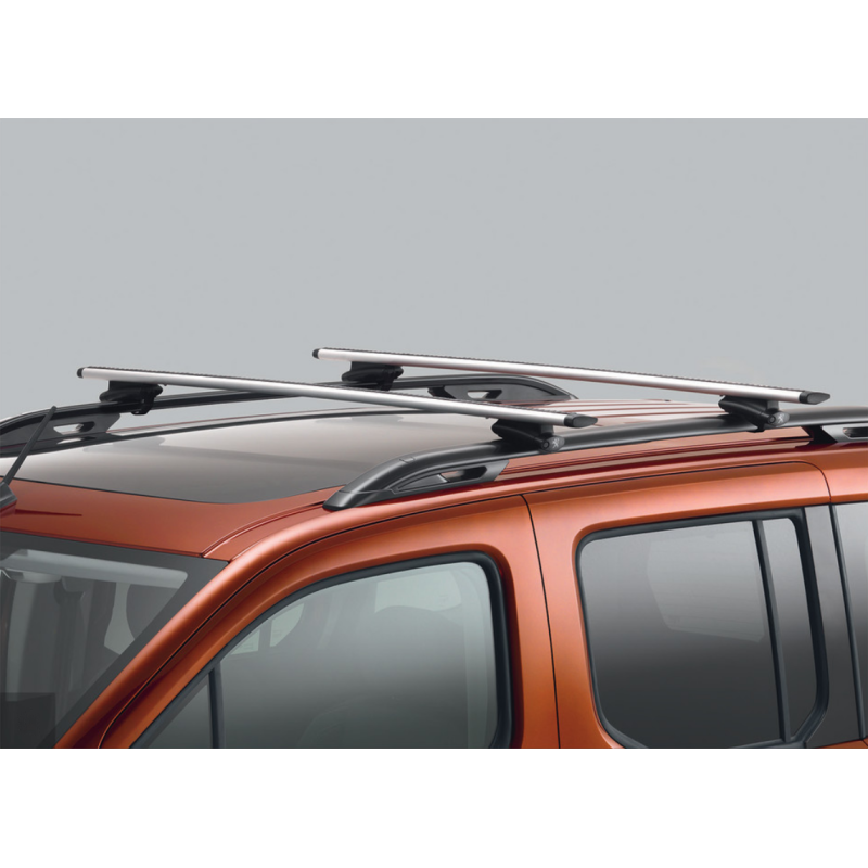 Takstativ fra OEM til Citroen Berlingo IV, kompatibelt med takrails og laget i aluminium
