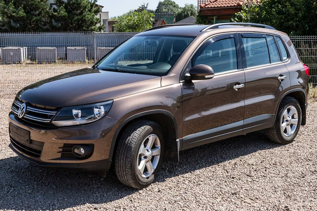 Ven-Tuning dørbeskytter til Vw Tiguan I – rustfritt stål