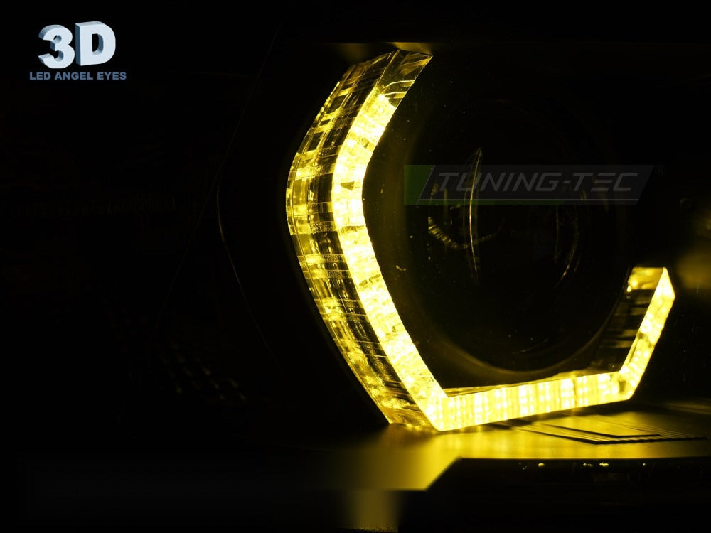 Frontlykter BMW F30/F31 11-15 med festedetaljer.