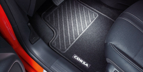 PSA OEM stoffmatter til Opel Corsa F / Corsa-e – stoff