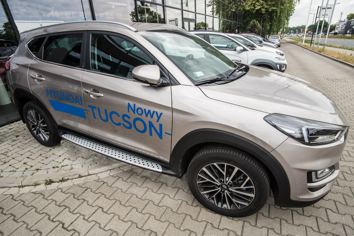 Stigtrinn Hyundai Tucson Ventshield (2015-2020) - nærbilde