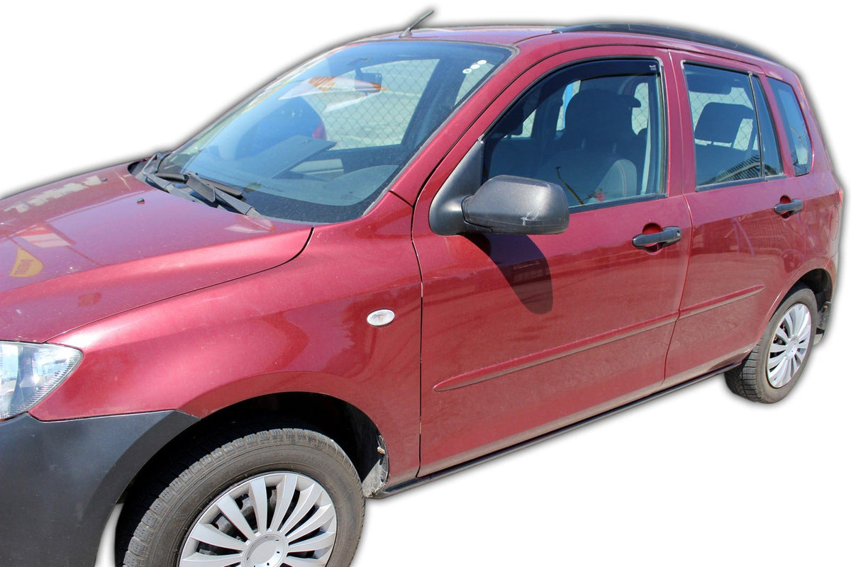 Heko vindavviser til Mazda 2 – PMMA Plexi materiale