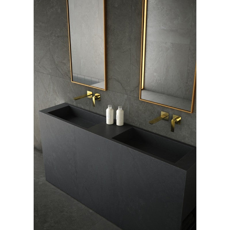 Kohlman Experience Gold QB146EGD blandebatteri med gull PVD-finish fra siden