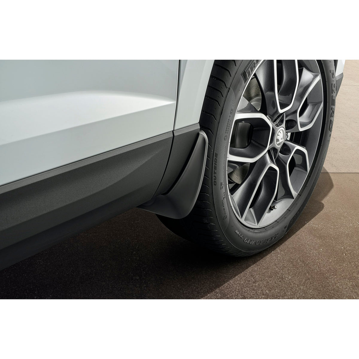 VAG OEM skvettlapp til Skoda Karoq / Black - sett 2 stk. – ABS Automotive