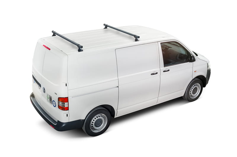 Takstativ Cruz for Vw T5 og T6 Transporter og Multivan, svart galvanisert stål, 100 kg lastekapasitet