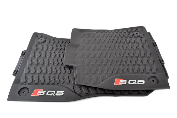 Gulvmatter Audi Q5 FY (2016-2024) – TPE Gummi | VAG OEM - detaljer