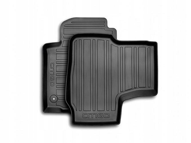 VAG OEM gulvmatter til Skoda Citigo – titanium black farge