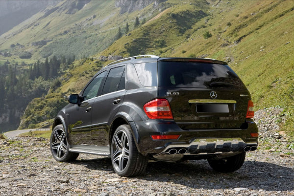 Stigtrinn Mercedes ML Ventshield (2005-2011) - sett forfra