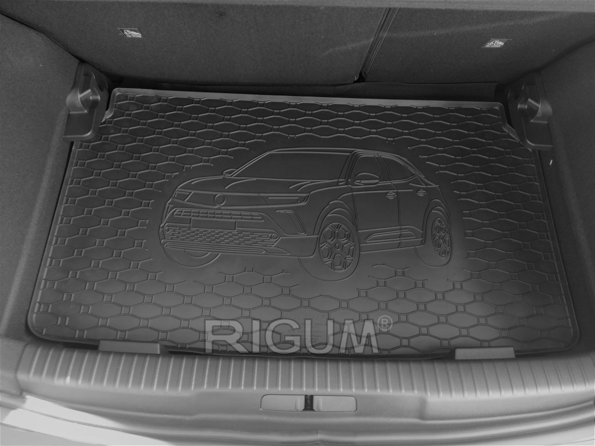 Bagasjeromsmatte Opel Mokka / Mokka-e (2021-) – gummi/plast - detaljer