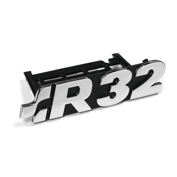 Emblem/logo til Vw Golf IV / VW Golf V 2003 - 2009 i Satin Black og Chrome til front grill