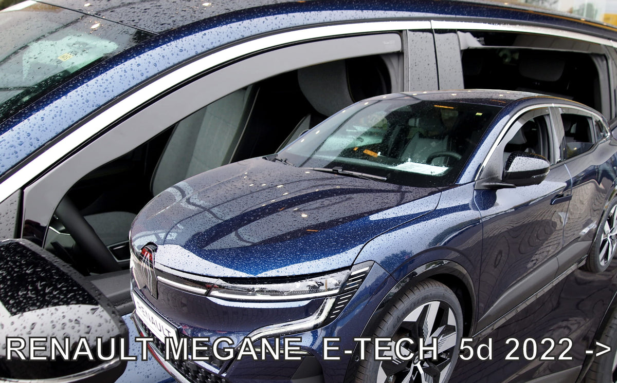 Heko vindavviser til Renault Mégane E-Tech 2021→ sett 4 stk. – PMMA Plexiglass