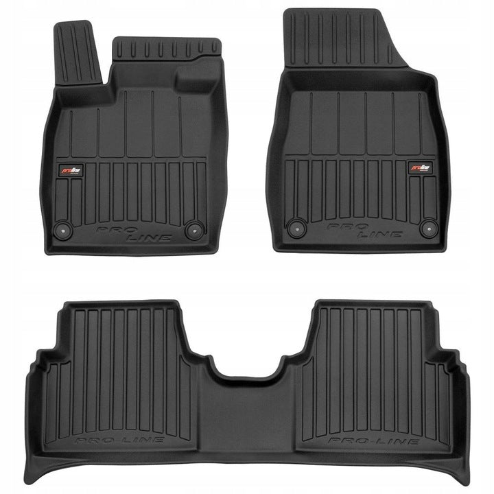 Frogum 3D Premium gulvmatter til VW ID.3 (2019–) – TPE-gummi med 60 mm sidekant, svart
