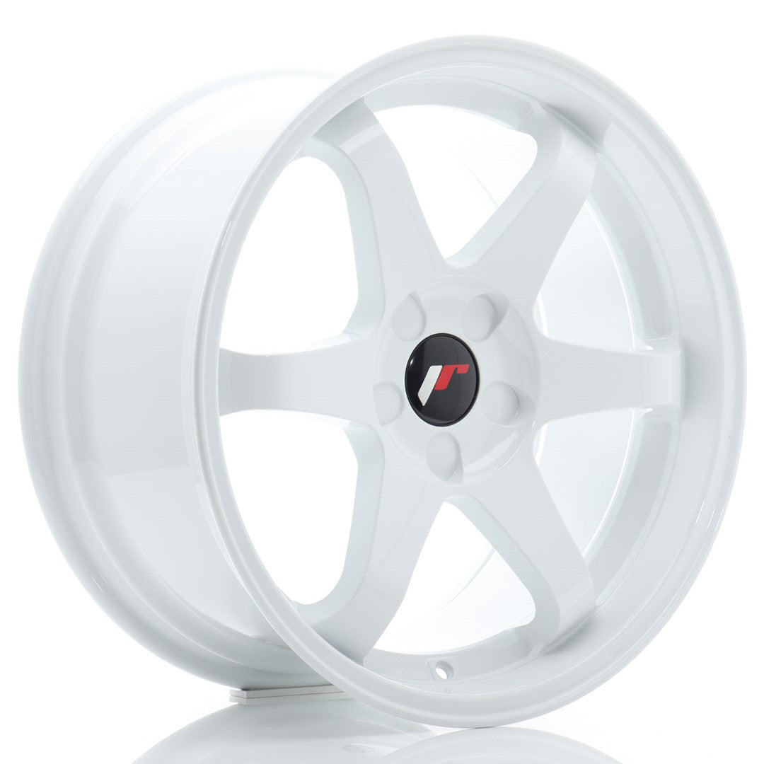 Felg JR Wheels JR3 18x9" White – sett forfra