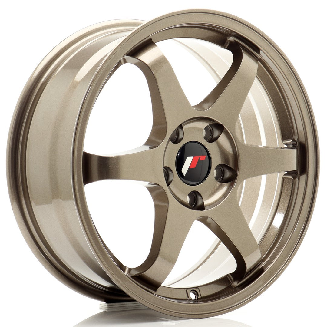 Felg JR Wheels JR3 17x7" Bronze – sett forfra
