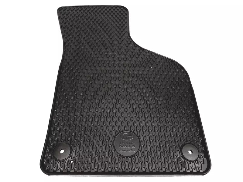 Gulvmatter Vw Passat B6 / B7 / CC / Passat CC – HDTE - High-density Termoplast-elastomer | VAG OEM - detaljer